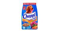 Сухой корм для собак Chappi Сытный мясной обед, Мясное изобилие с овощами и травами, 2.5кг