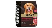 Сухой корм для собак Winner Meat Adult, для средних и крупных пород, говядина, 1,1кг