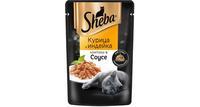Влажный корм для кошек Sheba, с курицей и индейкой в соусе, 75 г