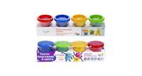 Набор для лепки Kari Kids Классические цвета 4 баночки по 50 гр. TA1008N