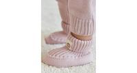 Пинетки детские Happy Baby 88521 цв. розовый р. 10