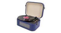 Виниловый проигрыватель Ritmix Bluetooth синий LP-190B Dark Blue