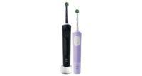 Электрическая зубная щетка Oral-B Vitality Pro Duo фиолетовая, черная