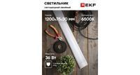 Светильник светодиодный линейный EKF Basic ДБО-6104 36 Вт 6500K IP20