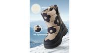 Дутики детские Happy Baby 86519, бежевый, 27